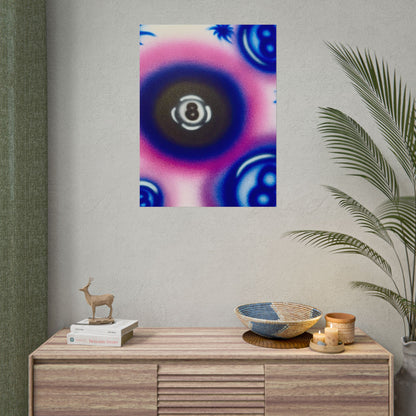 "magic 8" airbrush rolled print