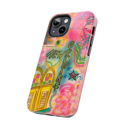 "new orleans, la" airbrush iPhone case