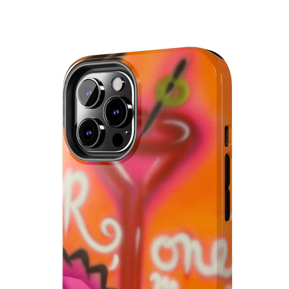 "one more drink!" airbrush iPhone case