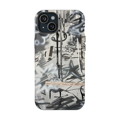 MagSafe "monochrome mood" airbrush iPhone case