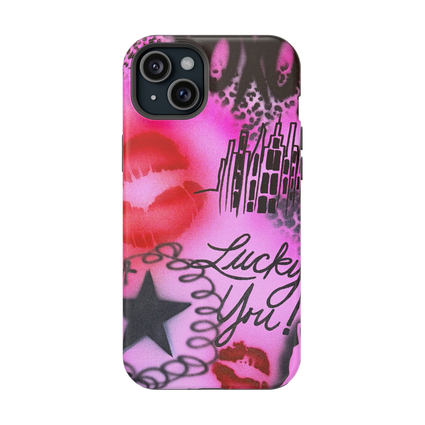 MagSafe "ulterior motive" airbrush iPhone case