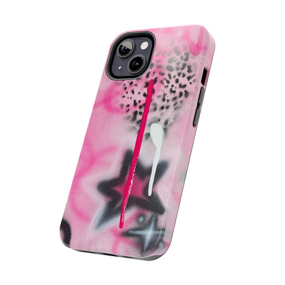 "pink cheetah" airbrush iPhone case