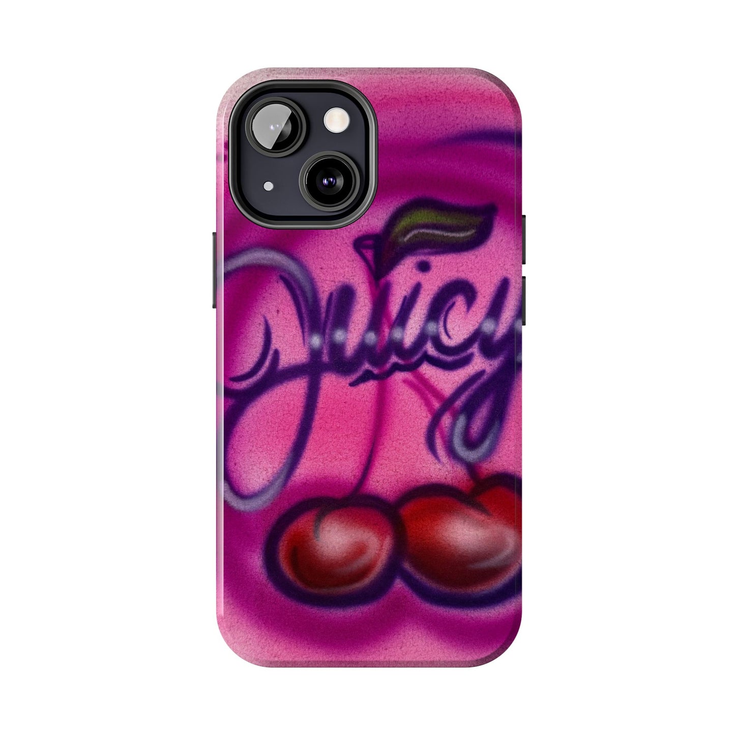 "juicy" airbrush iPhone case