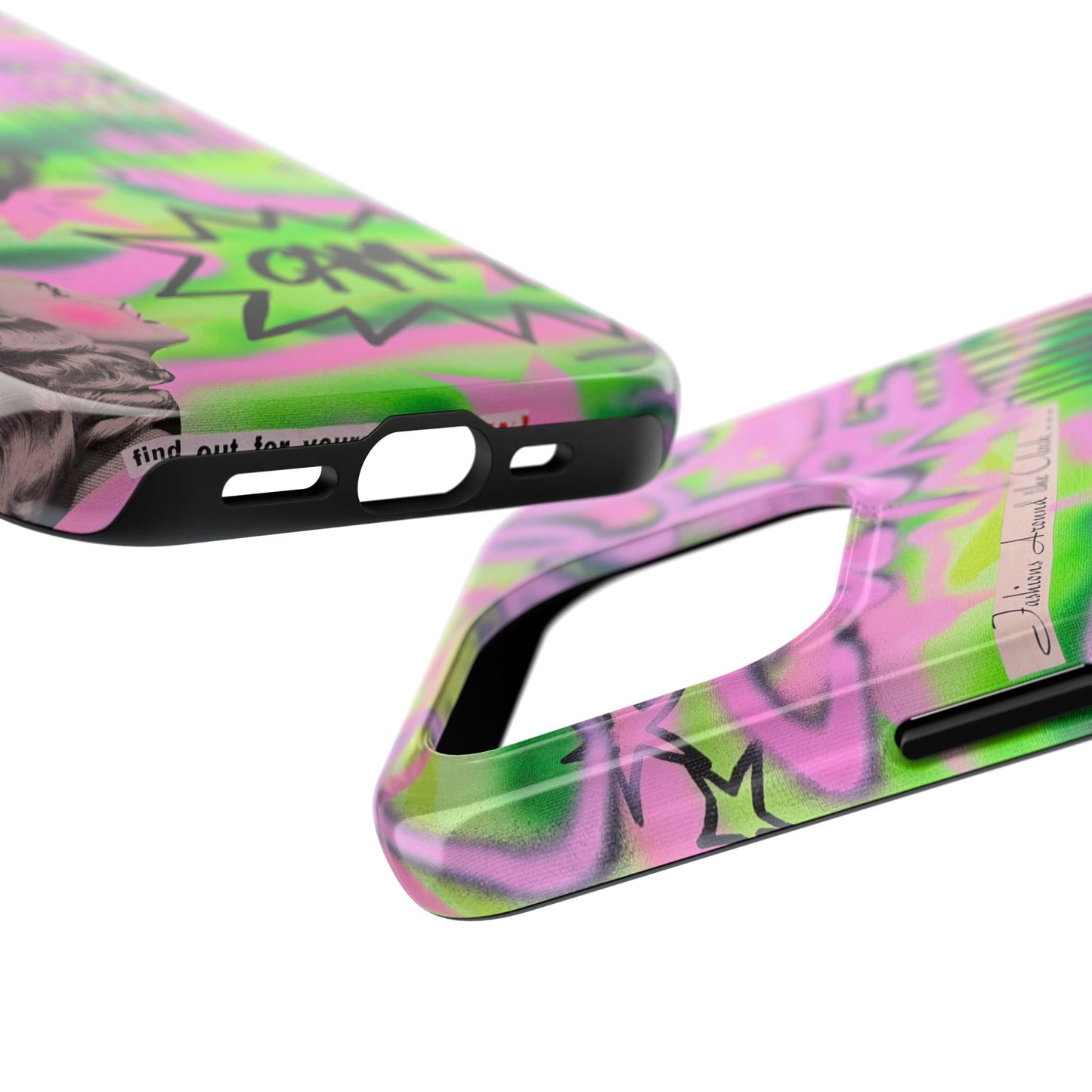 "green camo" airbrush iPhone case
