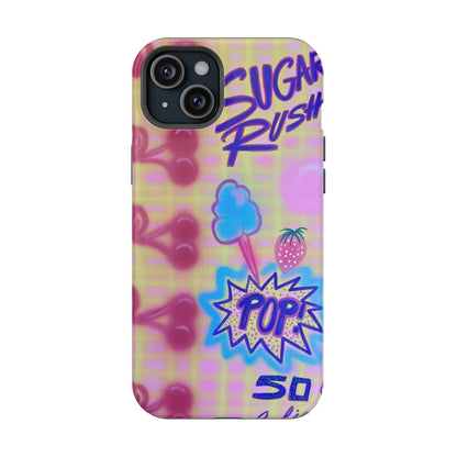 MagSafe "sugar rush" airbrush iPhone case