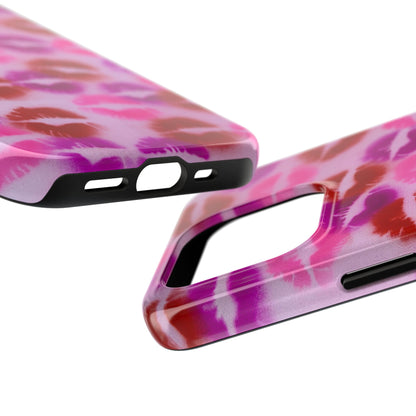 "mwah" airbrush iPhone case