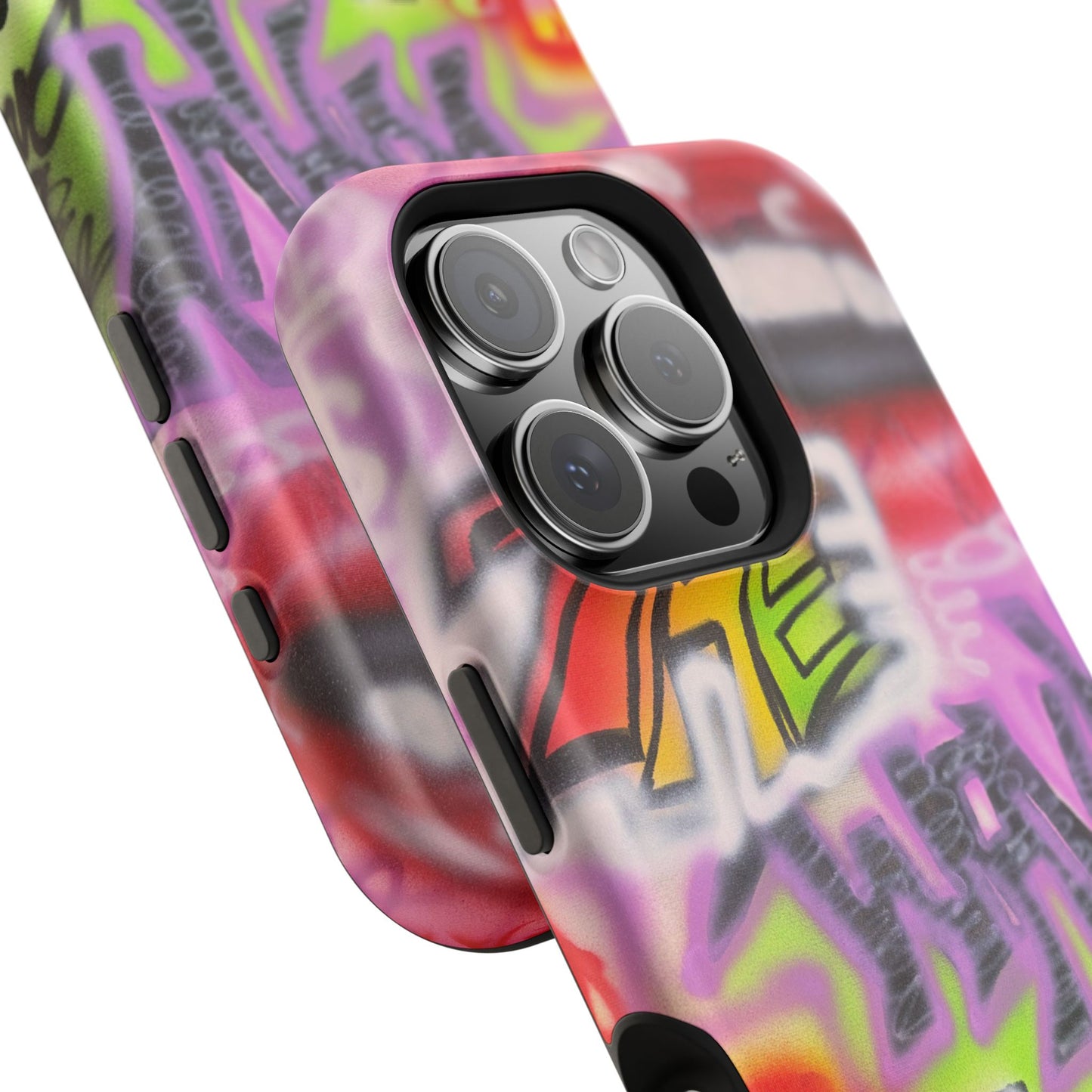 MagSafe "wynwood gold" airbrush iPhone case