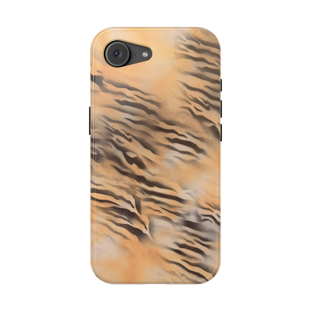 MagSafe "neutral tiger" airbrush iPhone case