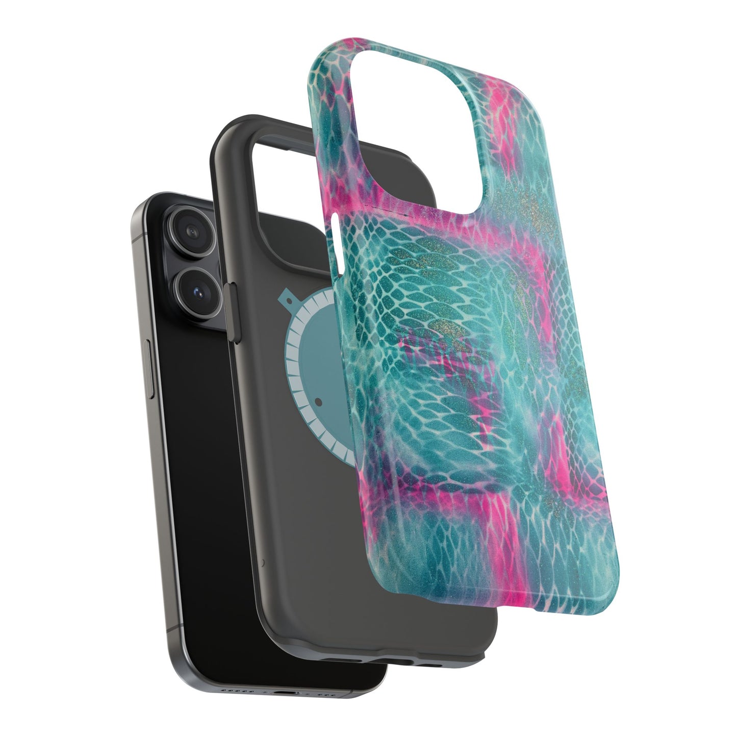 MagSafe "snakeskin" airbrush iPhone case