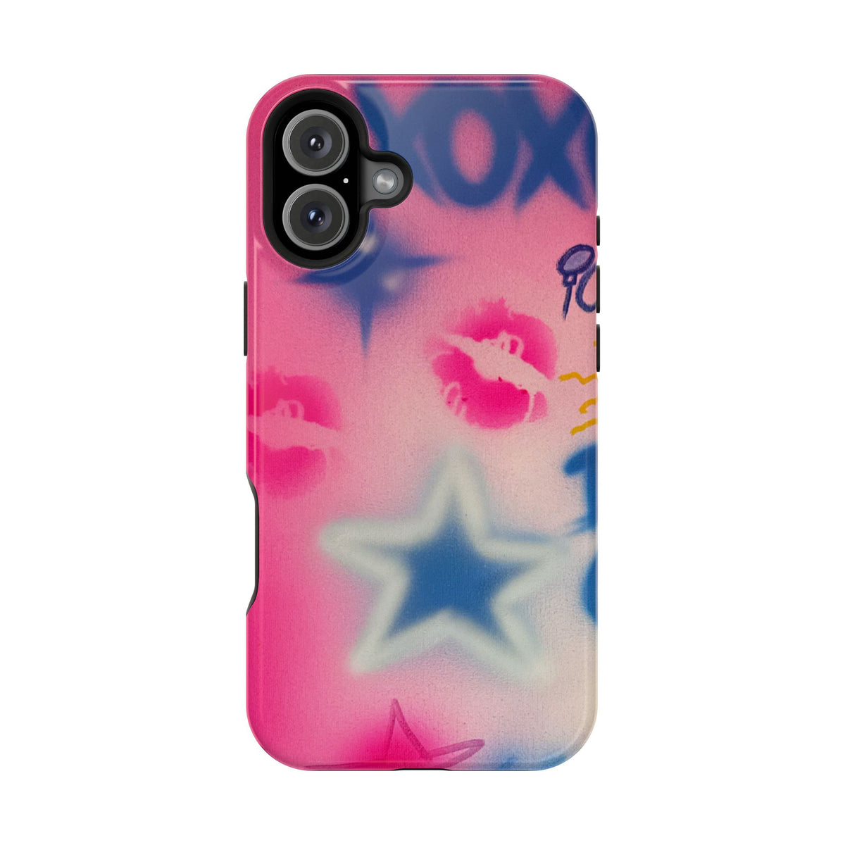 MagSafe "star symbol" airbrush iPhone case
