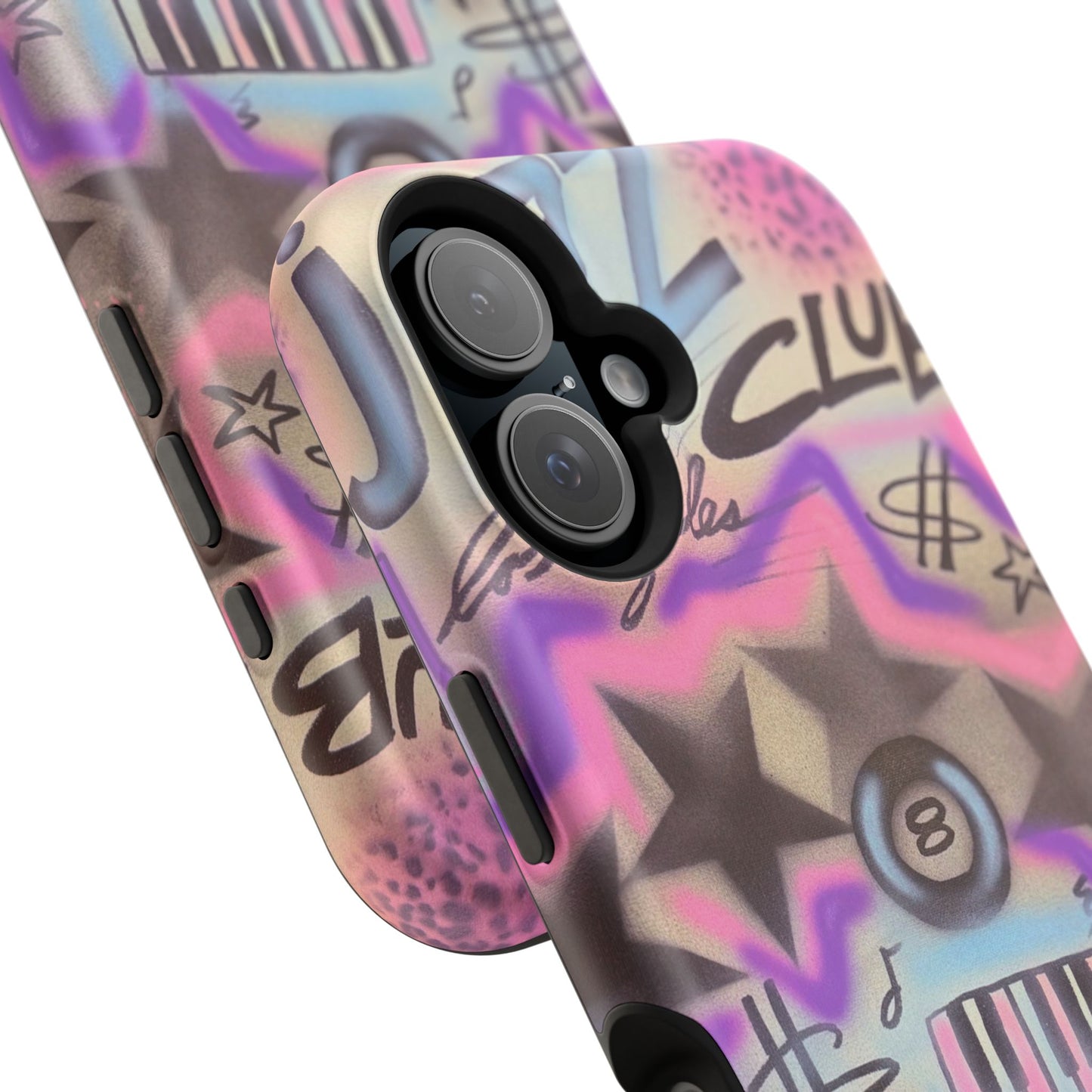 MagSafe "jazz club" airbrush iPhone case