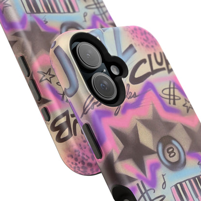 MagSafe "jazz club" airbrush iPhone case