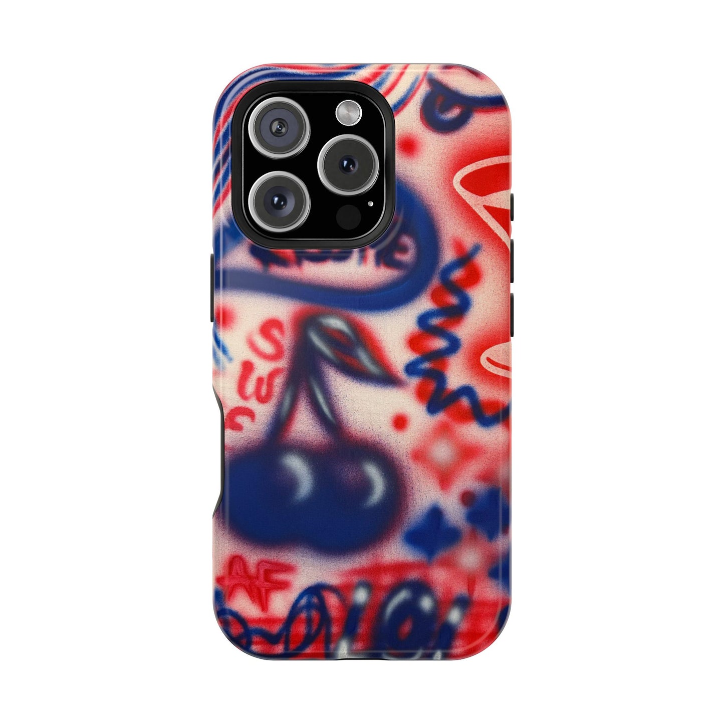 MagSafe „Kiss me“ Airbrush iPhone-Hülle