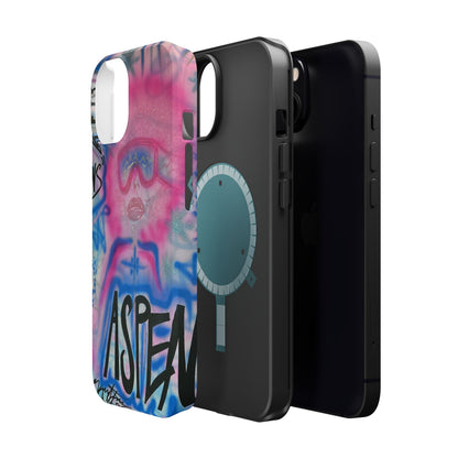 MagSafe "aspen aspirations" airbrush iPhone case