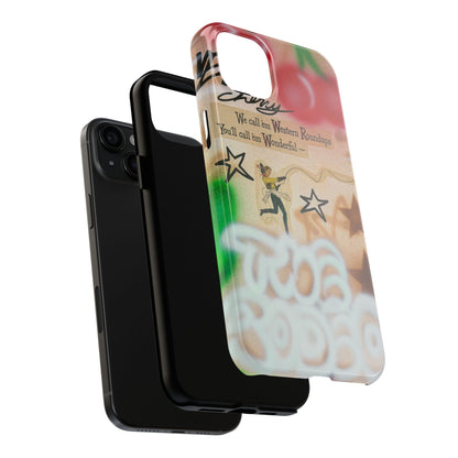 "the rodeo" airbrush iPhone case