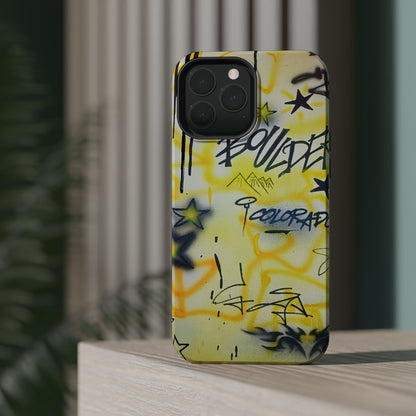 MagSafe "boulder" airbrush iPhone case