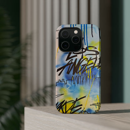 MagSafe "los angeles" airbrush iPhone case