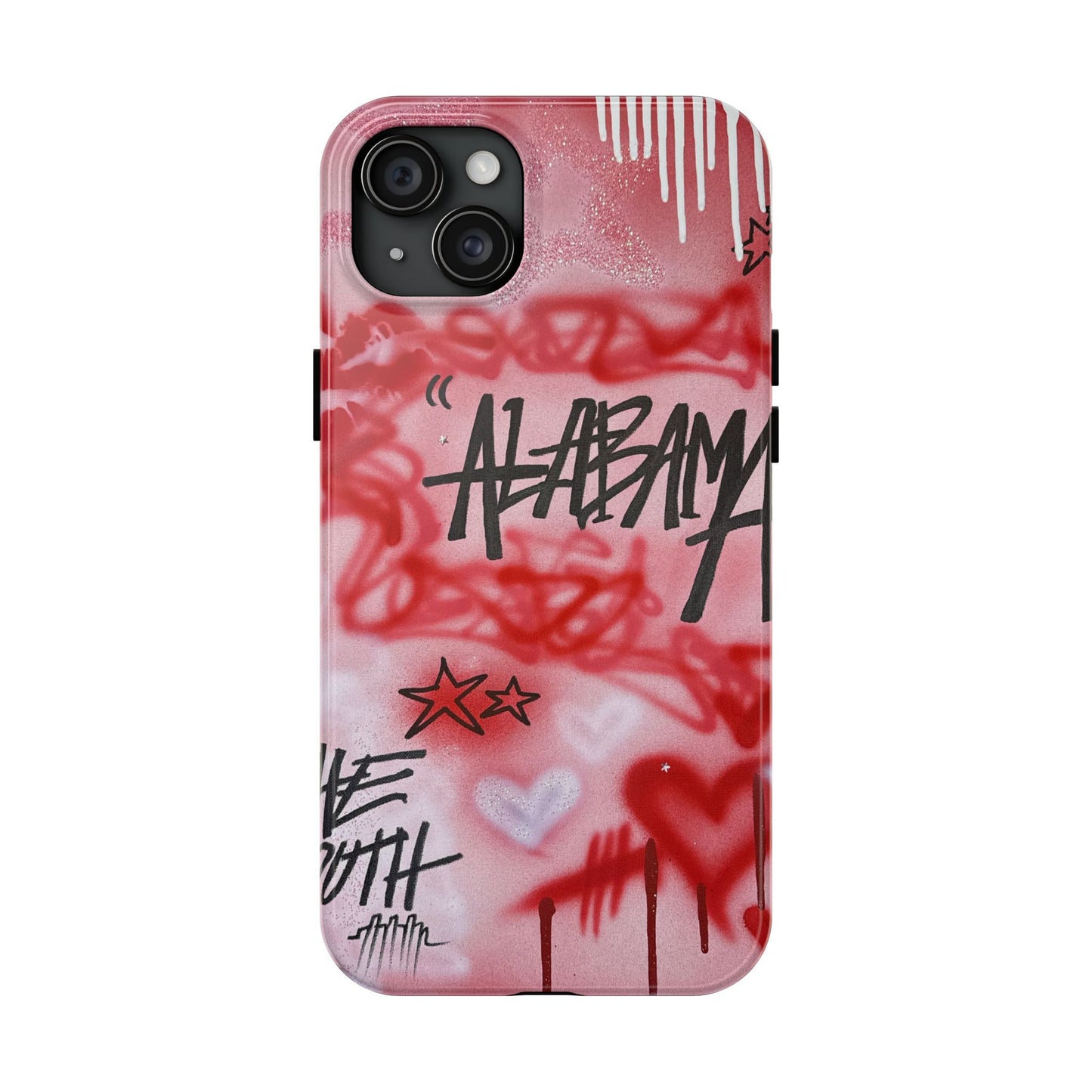 "alabama" airbrush iPhone case