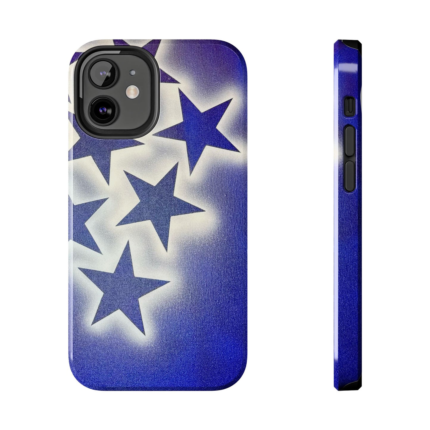 "frosted galaxy" airbrush iPhone case