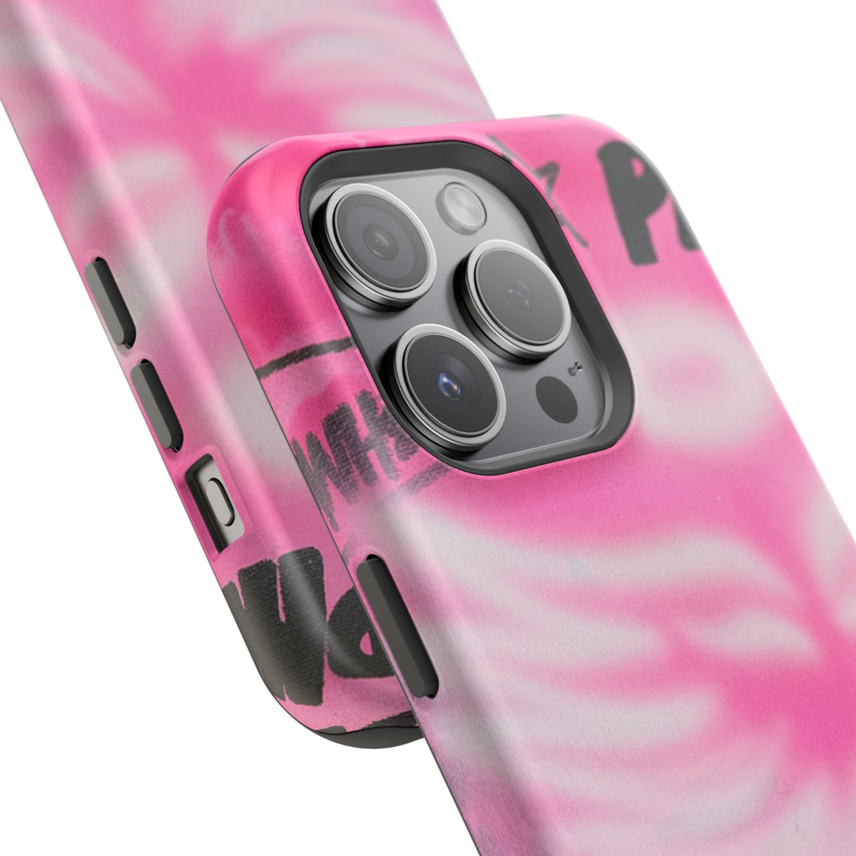MagSafe "pinke Engelsflügel" Airbrush iPhone Hülle
