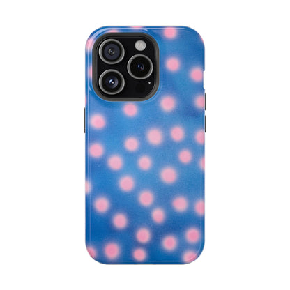 MagSafe „Zuckerwatte-Sorbet-Tupfen“ Airbrush iPhone-Hülle