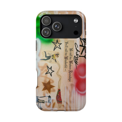 MagSafe "very cherry" airbrush iPhone case