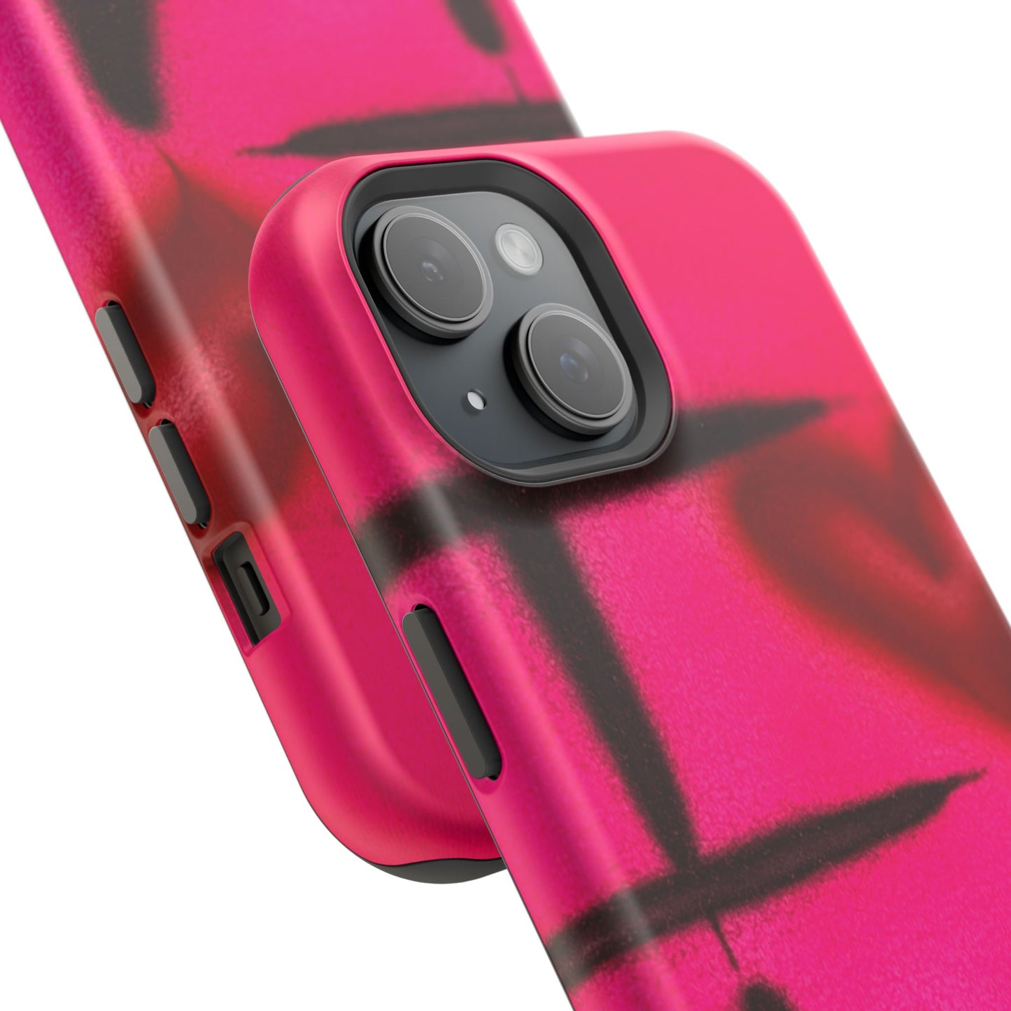 MagSafe „I ❤️ LA“ Airbrush iPhone-Hülle