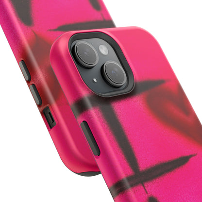 MagSafe „I ❤️ LA“ Airbrush iPhone-Hülle