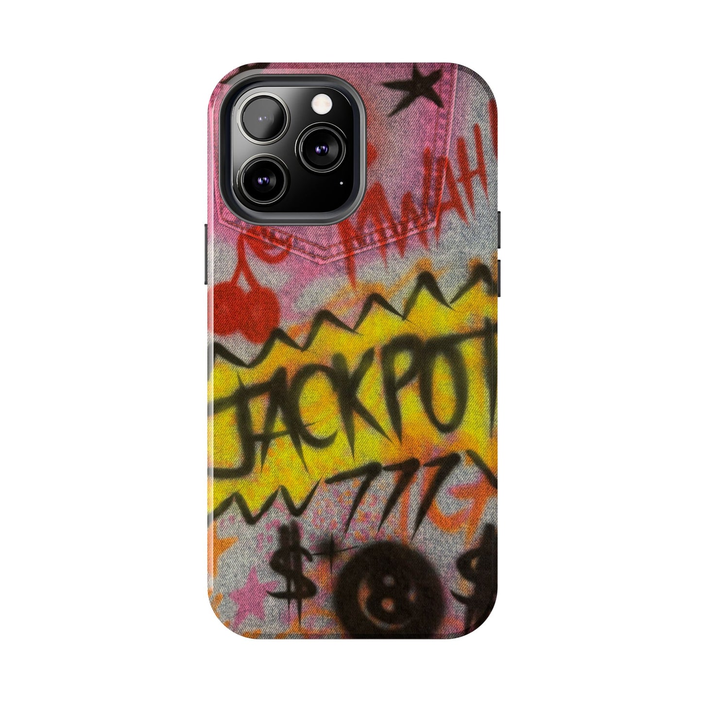 "jackpot!" airbrush iPhone case
