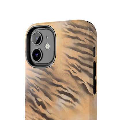 neutral tiger airbrush iPhone case