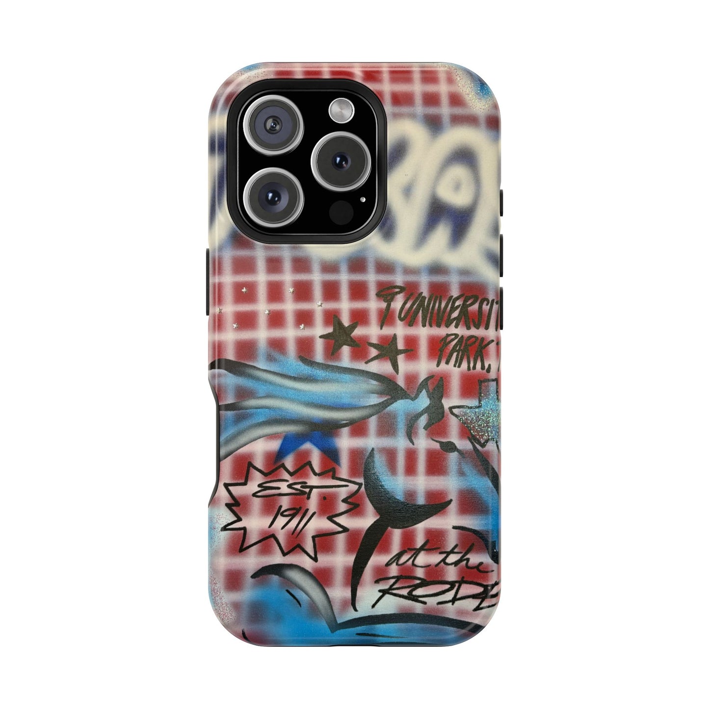 MagSafe "texas" airbrush iPhone case