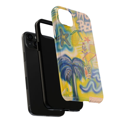 "ciao bella" airbrush iPhone case