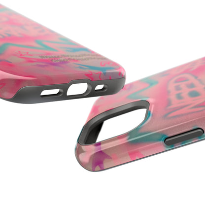 MagSafe "need $$ to travel" airbrush iPhone case
