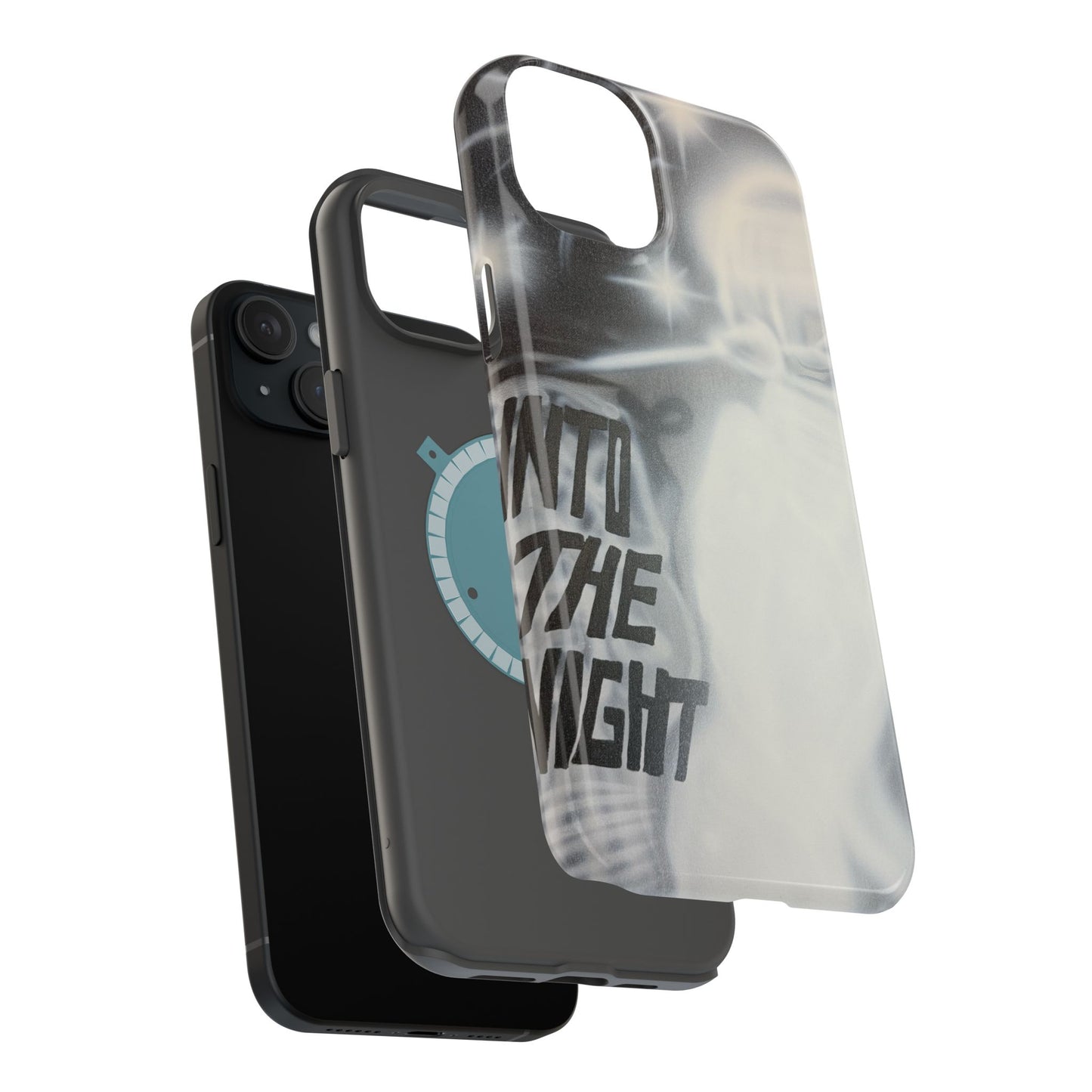 MagSafe "into the night" airbrush iPhone case