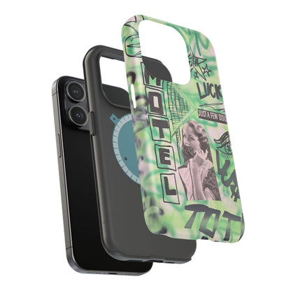 MagSafe "lust over luck" airbrush iPhone case