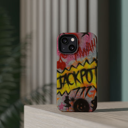 MagSafe "JACKPOT!" airbrush iPhone case