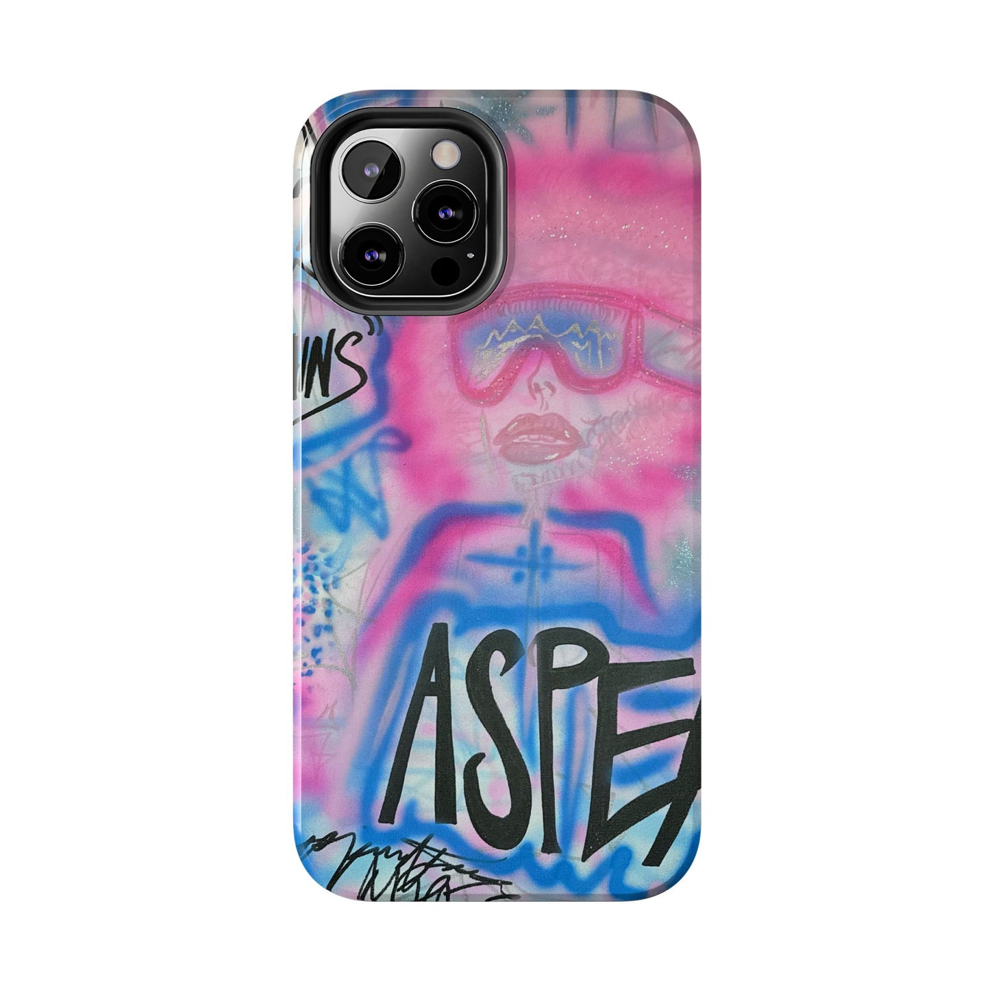 "aspen aspirations" airbrush iPhone case