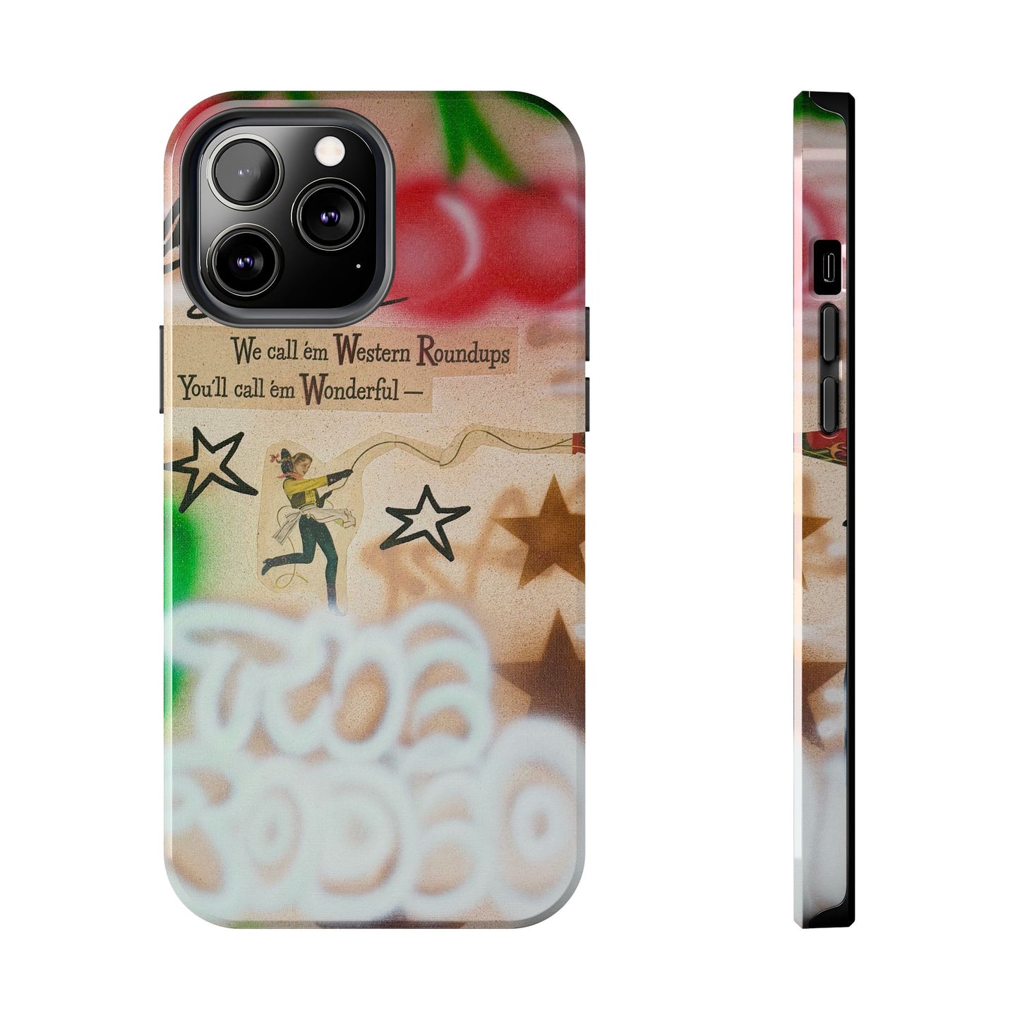 "the rodeo" airbrush iPhone case