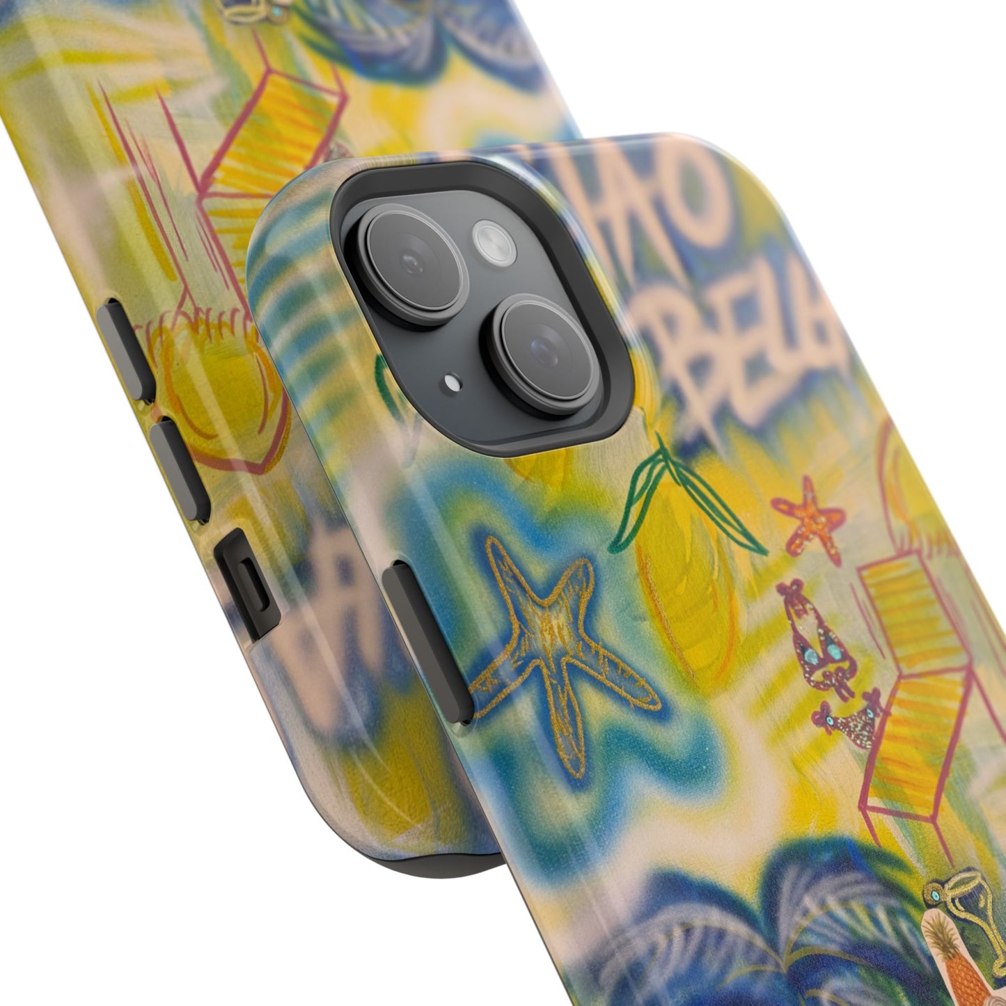 MagSafe "ciao bella" airbrush iPhone case