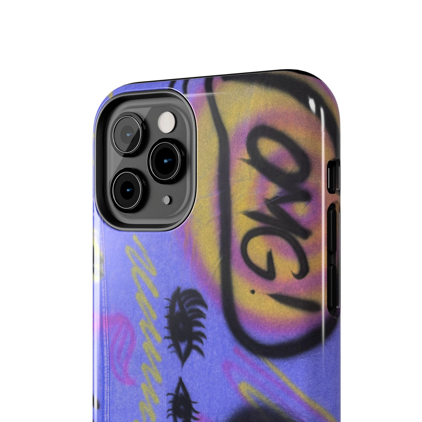 "eye$ on lies" airbrush iPhone case