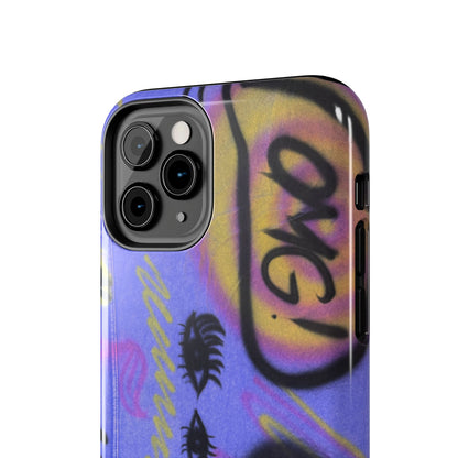 "eye$ on lies" airbrush iPhone case