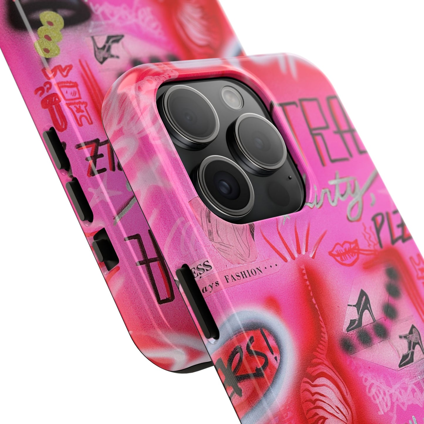 "extra dirty, plz!" airbrush iPhone case