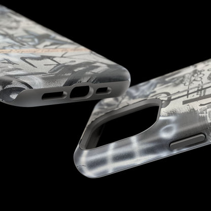 MagSafe "monochrome mood" airbrush iPhone case