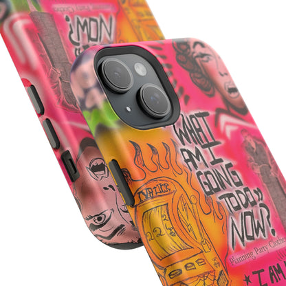 MagSafe „Pech gehabt“ Airbrush iPhone-Hülle