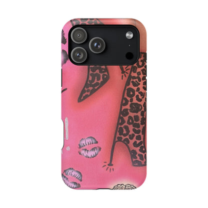 MagSafe „Cheetah Boots“ Airbrush iPhone-Hülle