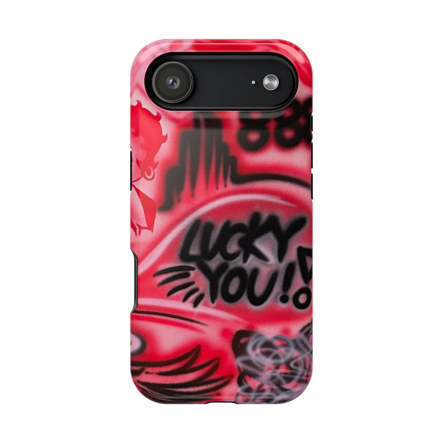 MagSafe „lucky you! pt. 2“ Airbrush iPhone Hülle