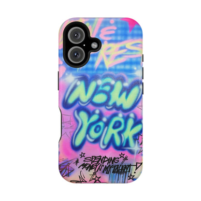 magsafe "spending $$ is my talent" airbrush iPhone case