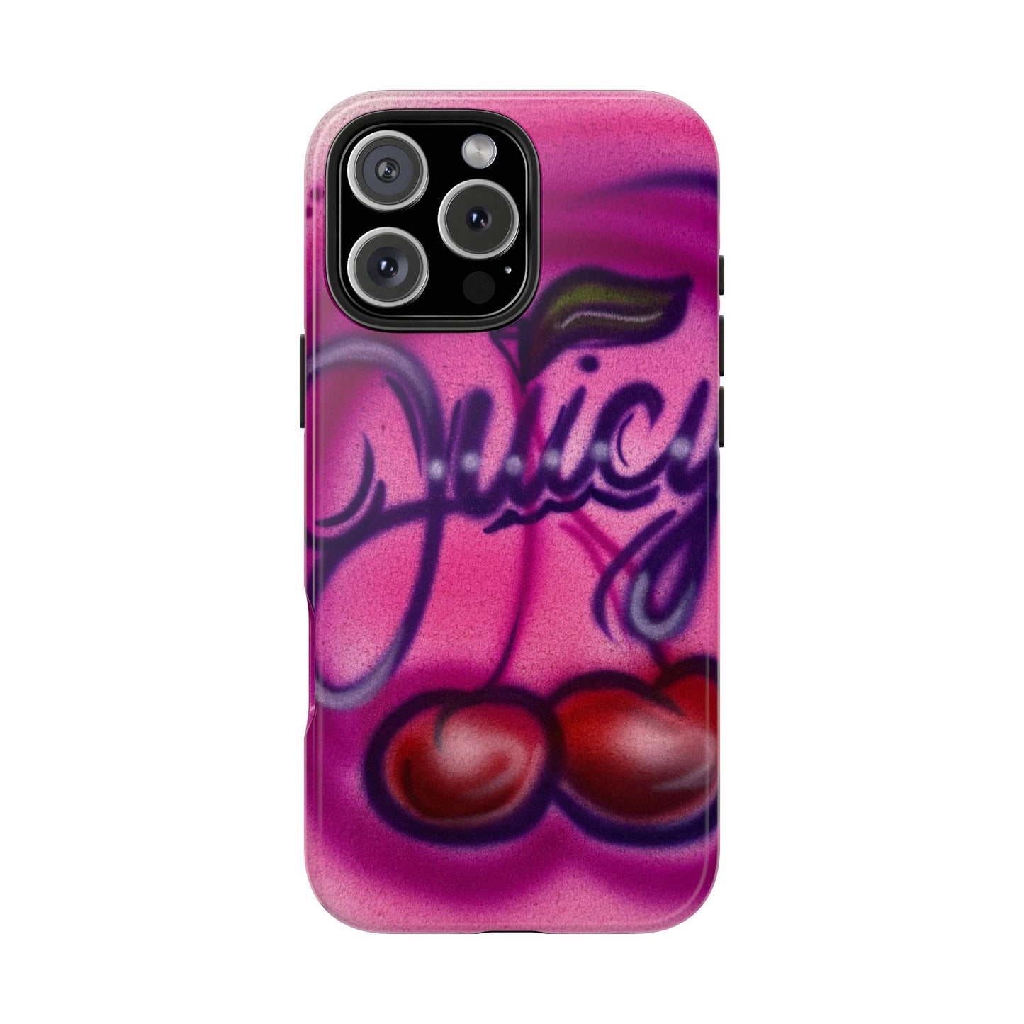 "juicy" airbrush iPhone case
