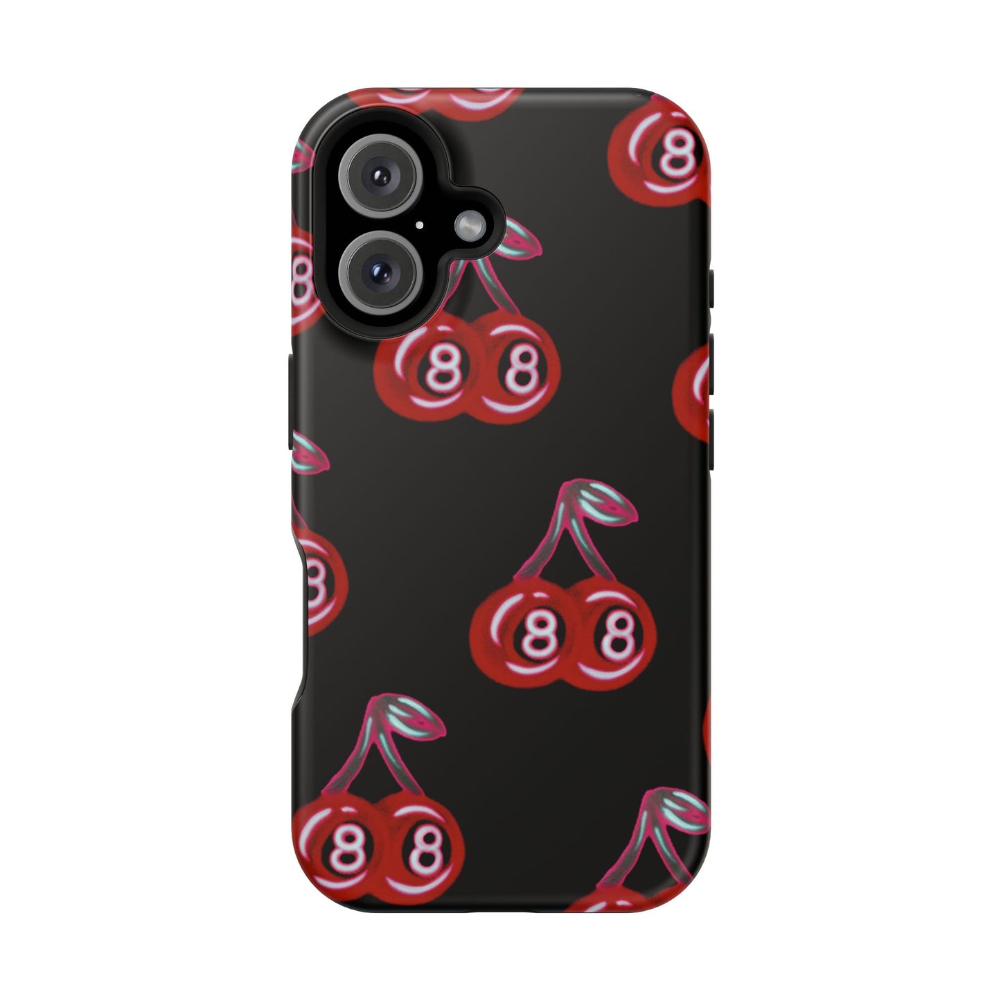 MagSafe „Cami Cherry“ Airbrush iPhone-Hülle