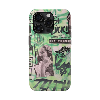 "lust over luck" airbrush iPhone case